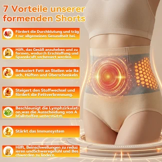 Offizieller Markenshop | ❤❤ PAURAJU® 2026 MORINGA UND BERBERIN 4-IN-1 MIKROKAPSELTE SHORTS FÜR FORMENDE UND FETTVERBRENNUNG